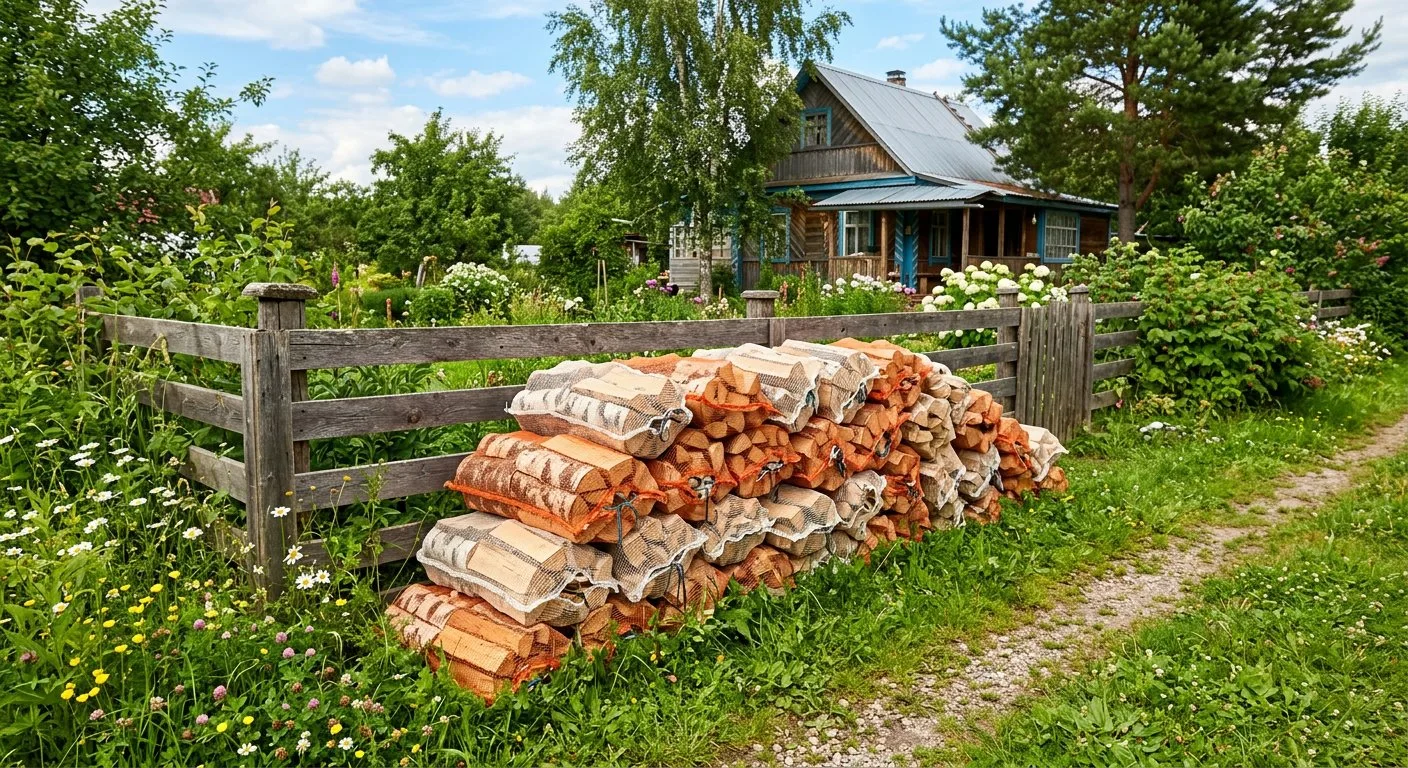Дрова для дачи в Краскове